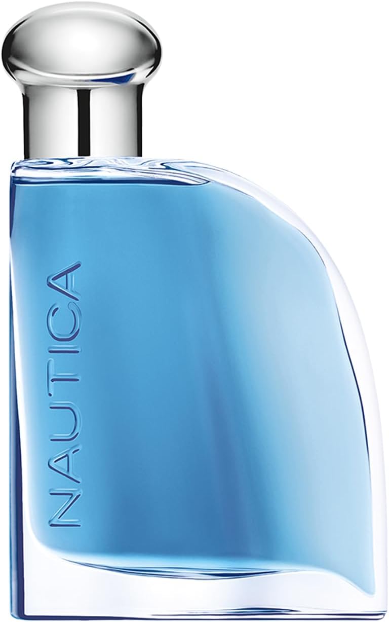 Nautica Blue Eau de Toilette + Deo Body Spray, Notes of Basil, Jasmine, and Cedarwood, Men's Fragrance, Long Lasting, Everyday Fragrance