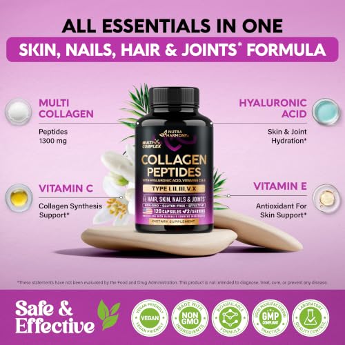 NutraHarmony Multi Collagen Peptides Capsules