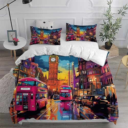 Housse de couette animaux sauvages lit simple microfibre - 6
