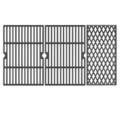 SafBbcue DGH450CRP Cooking Grates for Dyna Glo Grill Replacement Parts DGH450CRP-D 4 Burner DGH450CRN-D DGF451CRP Dyna-glo Grill Parts DGH450CRP 70-02-615 70-02-423 Cast Iron