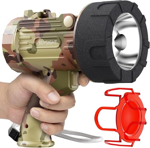 BUYSIGHT Turbo 2000000LM Rechargeable Spotlight...