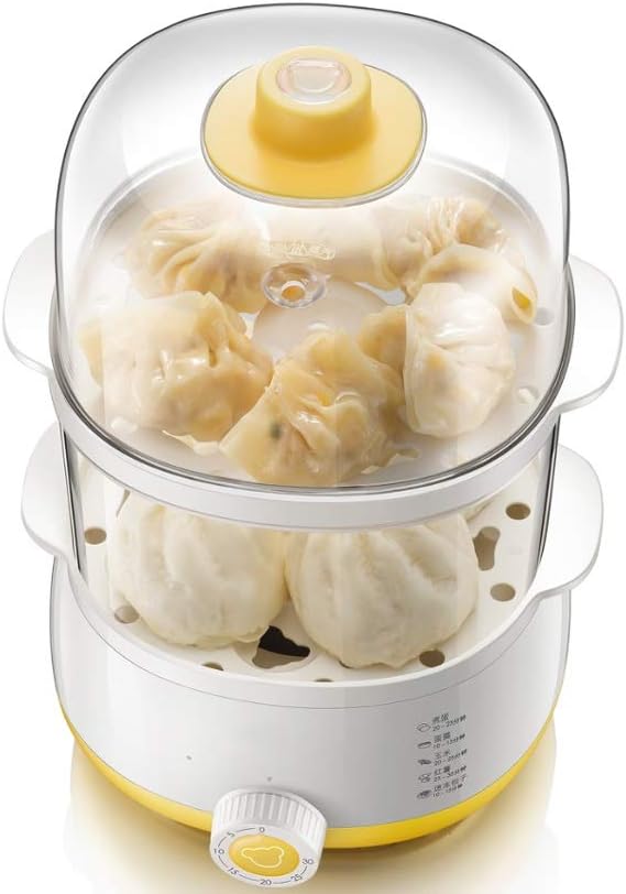 Egg Cooker Automatic Power-Off Double Egg Steamer Timer Household Small Mini Egg Artifact Breakfast Machine