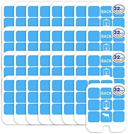 32 Pack Dynatrap DT3005W Dot Refills Glue Cards Safer Home SH502 Plug Insect Trap Mosquito Trap Replacement Glue Boards