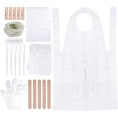Amazon Hooami 絞り染めツール タイダイ染め 染色の必需品 エプロン 手袋 ゴムバンド 密閉袋 テーブルクロス 漏斗 クリップ 洗浄ペン ビーカー など 子供 大人 ファッション Diyギフト 158pcs 染料 通販