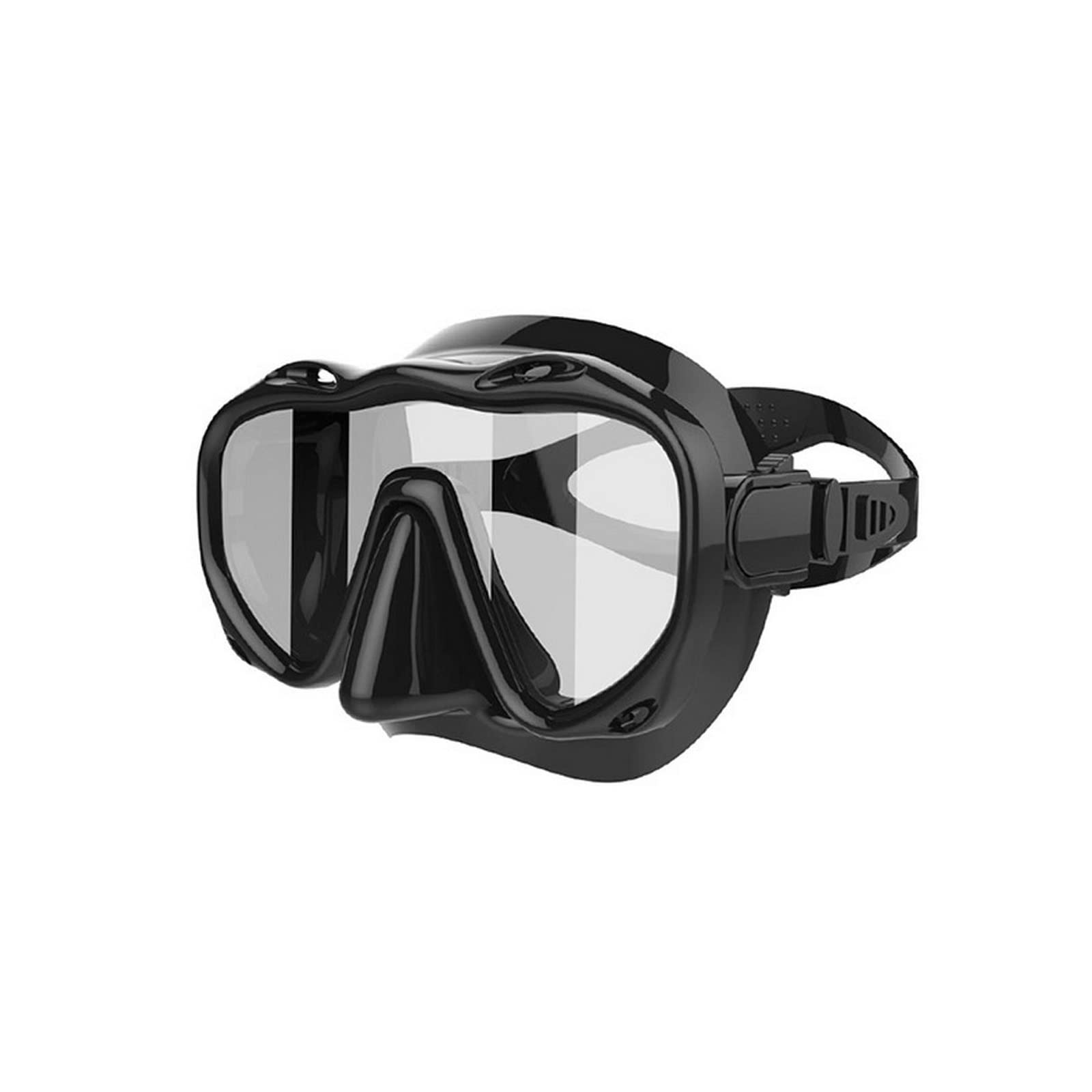 JINGYAN Okulary pływackie Swimming Goggles Diving Snorkeling Glass Mask Scuba Snorkel Watersports Tempered Equipment