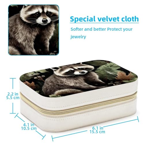 Boîte à bijoux raton laveur pour ne plus emmêler vos colliers - 5