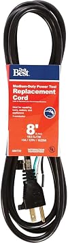 Woods Import 550589 Large Appliance Cord, 8