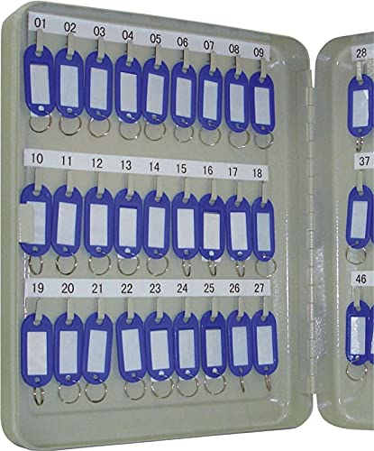 Armario Metalico Portallaves Q-Connect 300X240X60 Mm Para 54 Llaves En Oferta Q-Connect Kf04273 Azul - Funda (Azul, Acero, 240 Mm, 300 Mm)