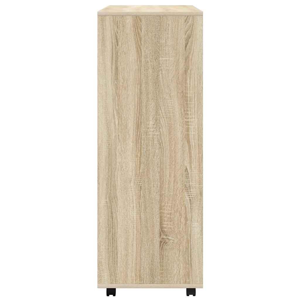 vidaXL Armario Madera de ingeniería Color Roble Sonoma 80x40x110 cm