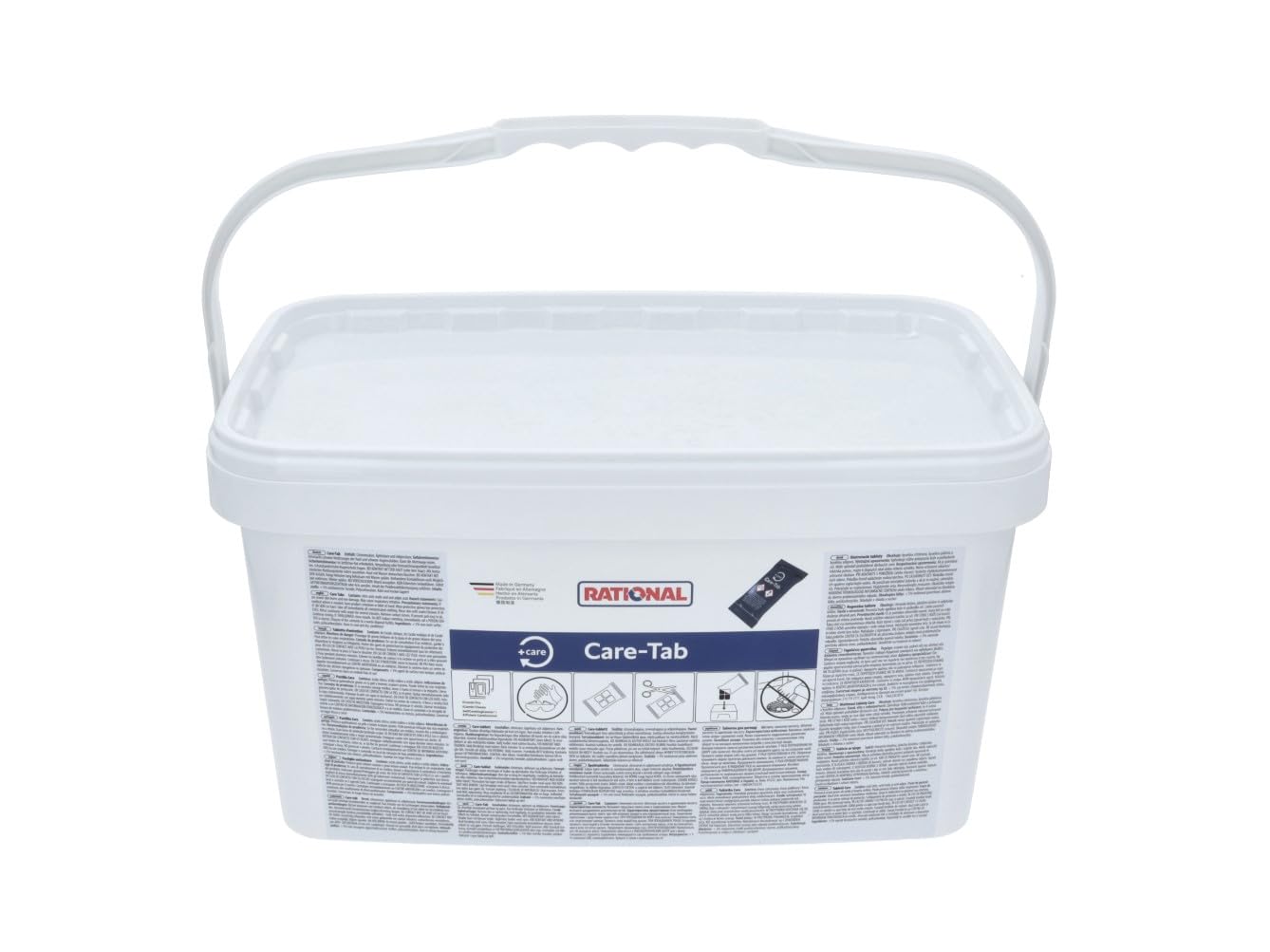 Rational CleanJet Entkalkungstabletten 150 x 40 g – Profi-Entkalker für Kombidämpfer SelfCooking Center – Originaltabletten für gründliche Reinigung und Geräteschutz – 56.00.562