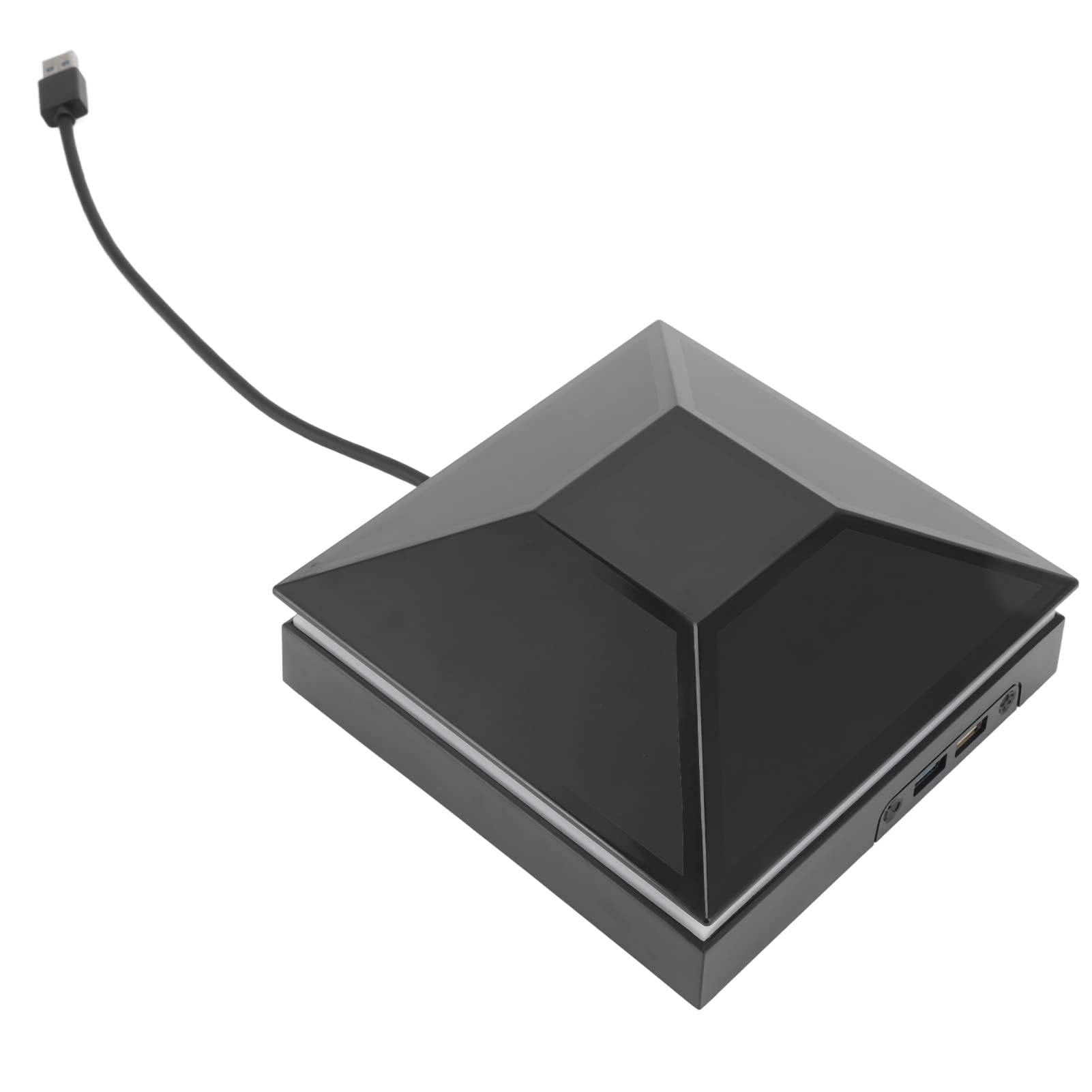 Ventola di Raffreddamento per Series X, 12W 3 Velocità del Interruttore Tattile Console Regolabile Ventola di Raffreddamento a Prova di Polvere con Luci a LED Porte
