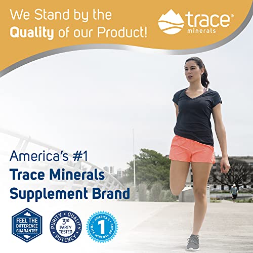 Trace Minerals | Concentrace Chewable Gummies Full Spectrum | Provide Potent Energy, Metabolic & Mood Support | Healthy Joints Bones And Teeth | Natural Pineapple | 90 Ct #TOP5