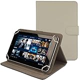 TECHGEAR® [Cosmic (7)] für Universel POUR Tablets Lenovo A7 Tablet AVEC écrans 7 pouces – 360 degrés de Rotation, Housse amovible AVEC Ständer DE Visualisierung weiß weiß Lenovo A7