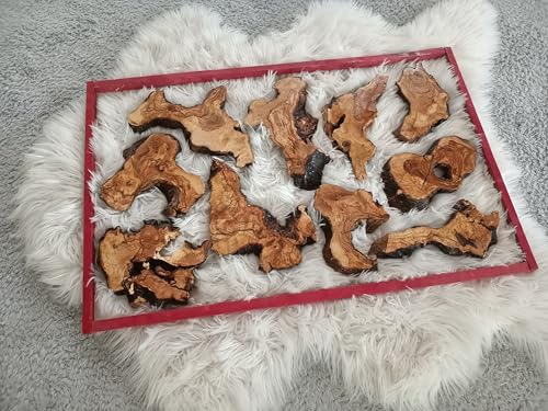 Live Edge Olive Wood Slab Set 6-10-16 Pieces
