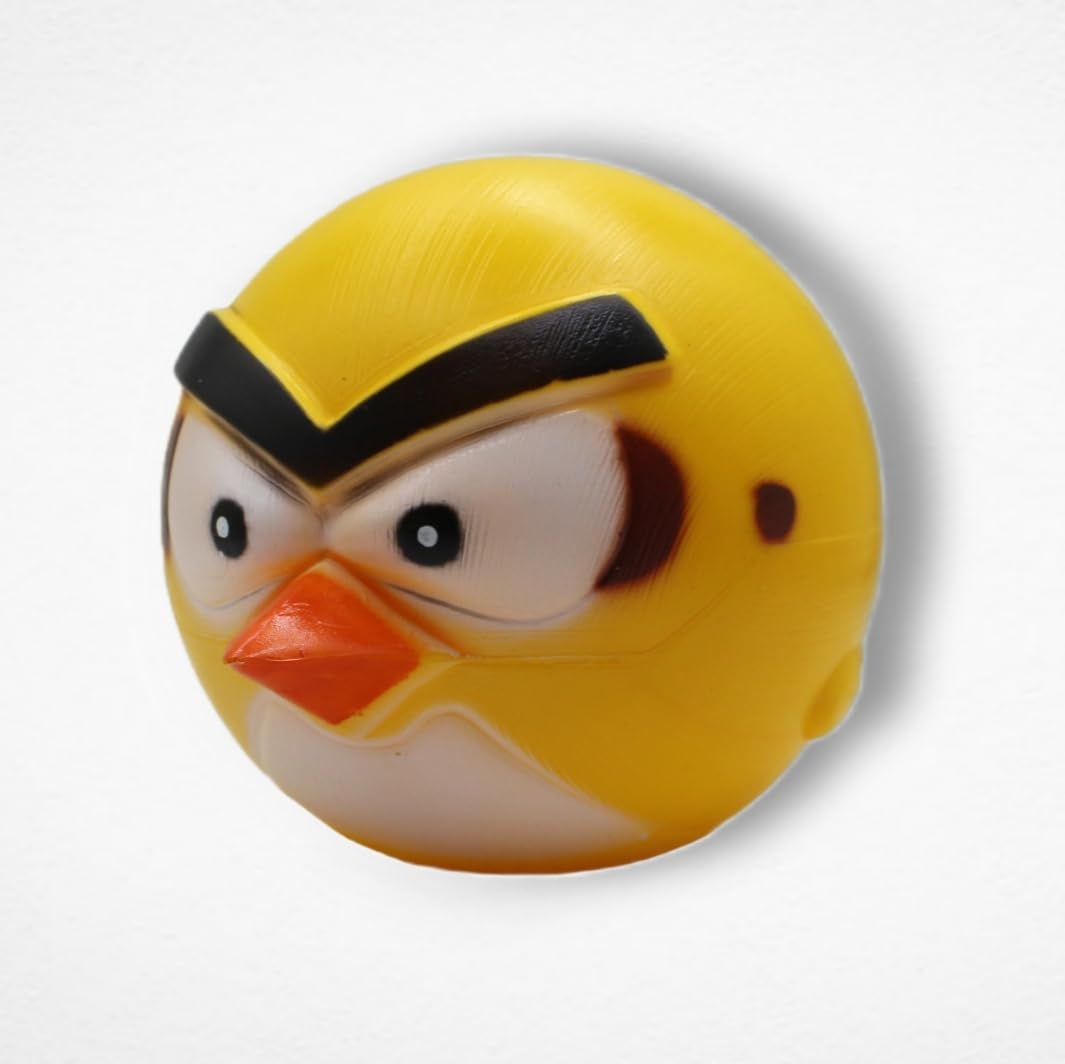 Neoinsta Medium Size Plastic Realistic Angry Bird Piggy Bank | Money Bank | gullak | Penny Bank | Coin Bank| Deposit Box | Money Saver | Lock at The Bottom and 2 Green Color Plastic Keys (Yellow) (B0BMX13LCG) Amazon Price History, Amazon Price Tracker