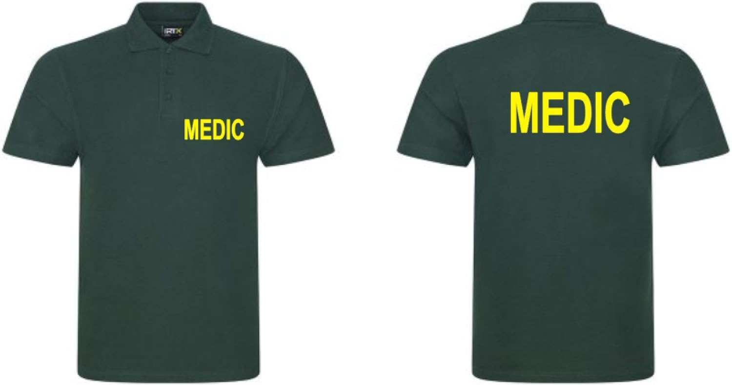 MEDIC POLO SHIRT T Shirt Event Medic 