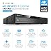 Amcrest 5MP Security Camera System, 4K 8CH PoE NVR, (4) x 5-Megapixel 2.8mm Wide Lens Weatherproof Metal Vandal Dome PoE IP Cameras, Pre-Installed 2TB Hard Drive, NV4108E-IP5M-D1188EW4-2TB (White)
