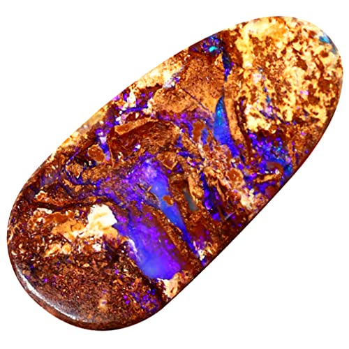 Opale de roche australienne naturelle, gemme multicolore Koroit pour un projet unique