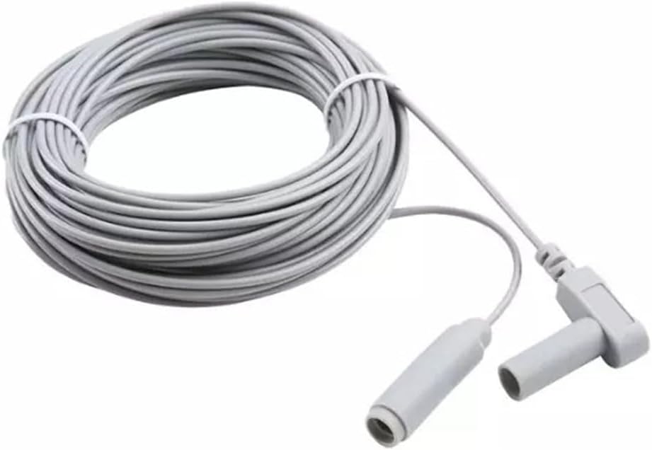 40 ft Anti-Static Grounding Wire Mattresses and Wristbands, 2.2mm Dia, 7-Core Foil with PU Insulation, 12M Grey Cable ESD