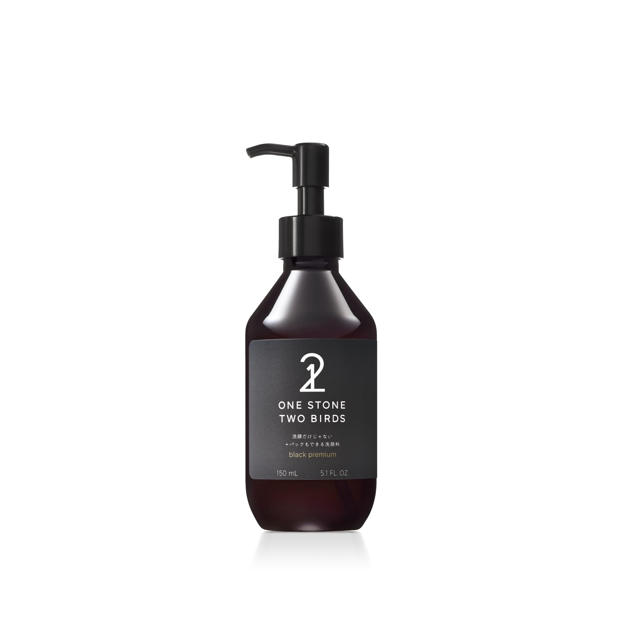 one stone two birds ブラックプレミアム 洗顔料 150mL