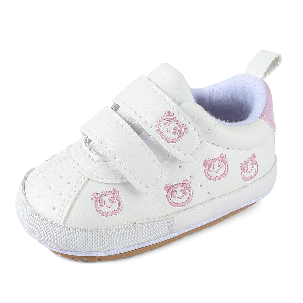 MK MATT KEELY Baby Boys Girls Soft Sole Sneakers Infant PU Leather Shoes Prewalkers — view 8