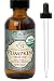 US Organic Pumpkin Seed Oil, USDA Certified Organic,100% Pure & Natural, Cold Pressed Virgin, Unrefined in Amber Glass Bottle w/Glass Eyedropper for Easy Application (2 oz (56 ml))