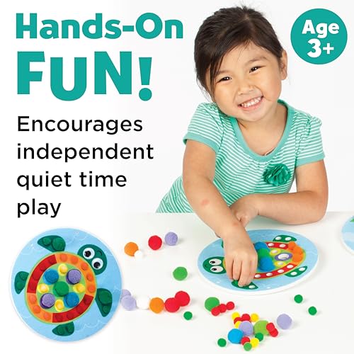 Creativity for Kids Pom Pom Pictures: Animals - Preschool Learning Activities, Sensory Toys for Toddlers, Toddler Arts and Crafts (Ages 3+) by Creativity for Kids - Image 7