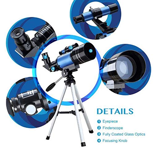 OKMIJN Professionelles F30070M Hd Astronomisches Teleskop Mit Stativ Telefon Adapter Monokular Mond Vogelbeobachtung… – Bild 6