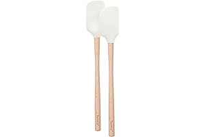 Tovolo White Flex-Core Mini Spatula & Spoonula Set
