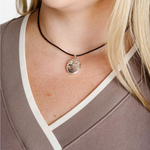 ANGEL STUDIOS | The Wingfeather Saga | Sara Cobbler's Locket | Brass with Rope Chain | Keepsake Necklace | Friendship Jewelry3