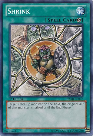 Amazon.com: Yu-Gi-Oh! - Shrink - YSKR-EN037 - Common - Unlimited Edition