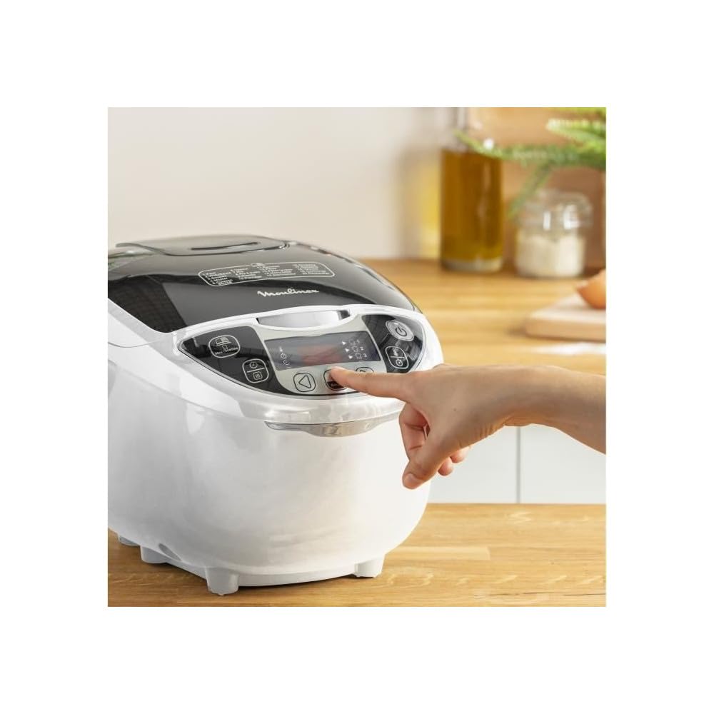 Moulinex MK708E10 - Multicooker 15 in 1, colore: Bianco