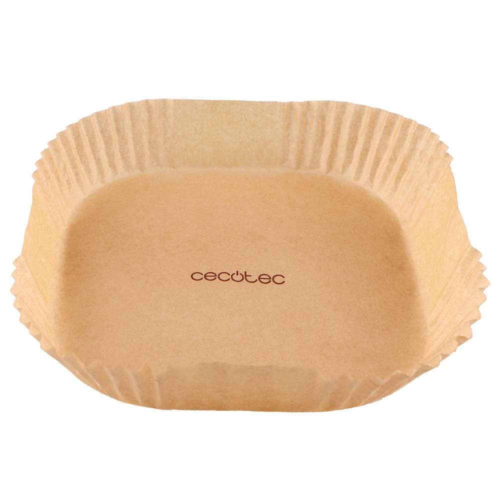 Cecotec Accesorios de Papel para Freidora de Aire sin Aceite Cecofry Paper Pack. Múltiples aplicaciones, 150 Piezas,. Material Seguro y Sostenible, Mejor limpieza, Fácil de Usar — view 3