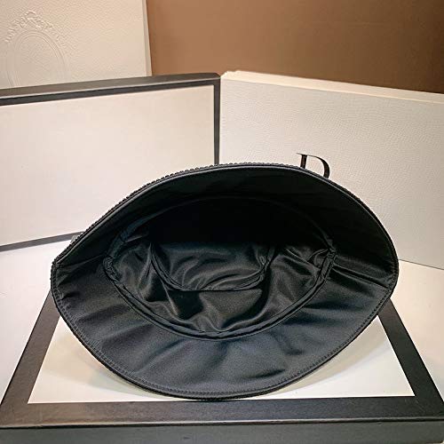 Crystal Rhinestone Bucket Hat Bling Bling Hat Hip Hop Rainbow Caps Headwea #TOP4