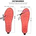 upstartech Heated Insole Wireless Foot Warmer Electric Heated Heated Shoes Insoles Foot Warmer Multiple Sizes for Women Men Winter Outdoor Hunting/Fishing/Shoveling Snow