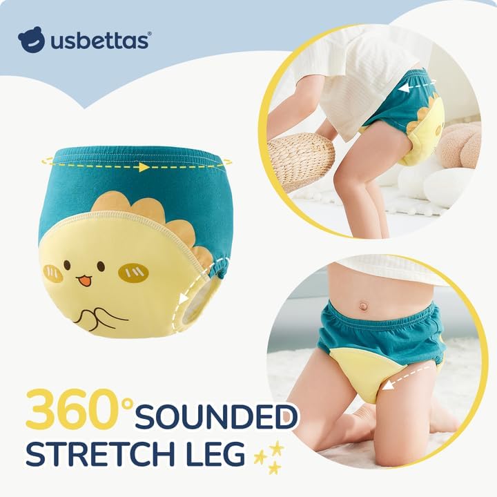 Potty Training Underwear for Girls,Soft Cotton Reusable Potty Training Pants for Boys and Girls 2t,3t,4t,5t,6t - Image 4
