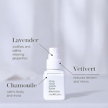 This Works Deep Sleep Pillow Spray 1.2 fl oz Mini - Travel Sleep Mist