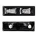 AKKON - For Black 94-99 GMC Full Size Pickup Truck Suburban Sierra Headlights w/Corner + Bumper Signal Lamps