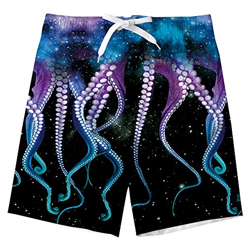 NEWISTAR Ragazzi Nuoto Calzoncini Asciugatura Veloce per Spiaggia Mare Piscina Sport Slip Pantaloncini Calzoncin Bambini 10-11 Anni
