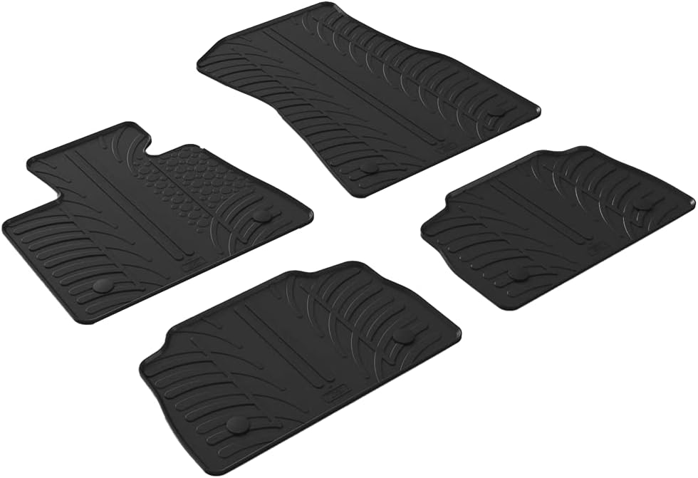 Sponsored Ad - USA Custom Fit All-Weather Rubber Floor Mats Intended for BMW X6 (G06) 40i/M50i/M 2020-2025, No Trimming Required, Tailored Custom Fit, Protects from Rain, Mud, & Snow