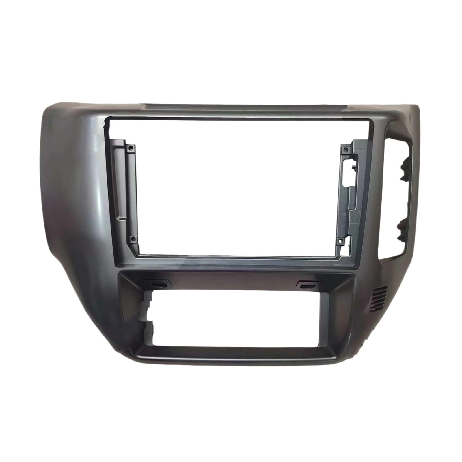 Mascherina Autoradio Cornice Stereo 9 Pollici Destra Auto Radio Android Lettore MP5 Fascia 2Din unità Dash Pannello della Copertura Pagina per Nissan per Patrol V5 Y61 04-12