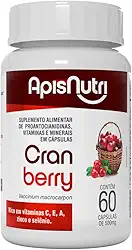 Apisnutri Cranberry 60 Caps De 500Mg