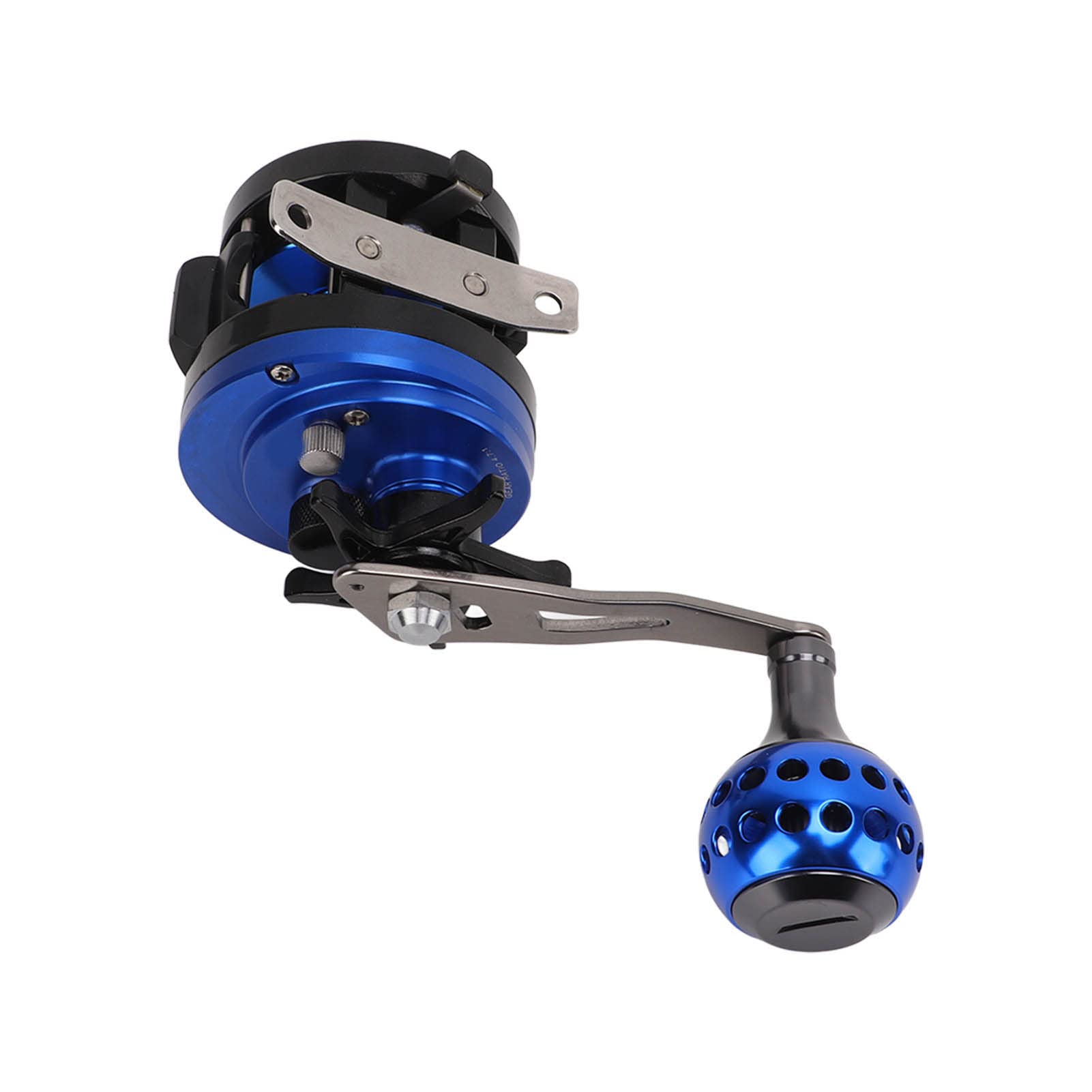 Metalowy kołowrotek 7 + 1BB |Hamulec elektromagnetyczny 6KG na duże ryby |Kołowrotek High Speed ​​4,7:1 do wędkarstwa morskiego/surfingowego/kempingowego |Lekki stop aluminium