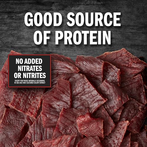 Jack Link's Beef Jerky, Original, Multipack Bags – Flavorful Meat Snacks for Lunches, Ready to Eat, Individual Packs - 7g of Protein, Made with 100% Beef – 0.625 oz (Pack of 20) - Image 5
