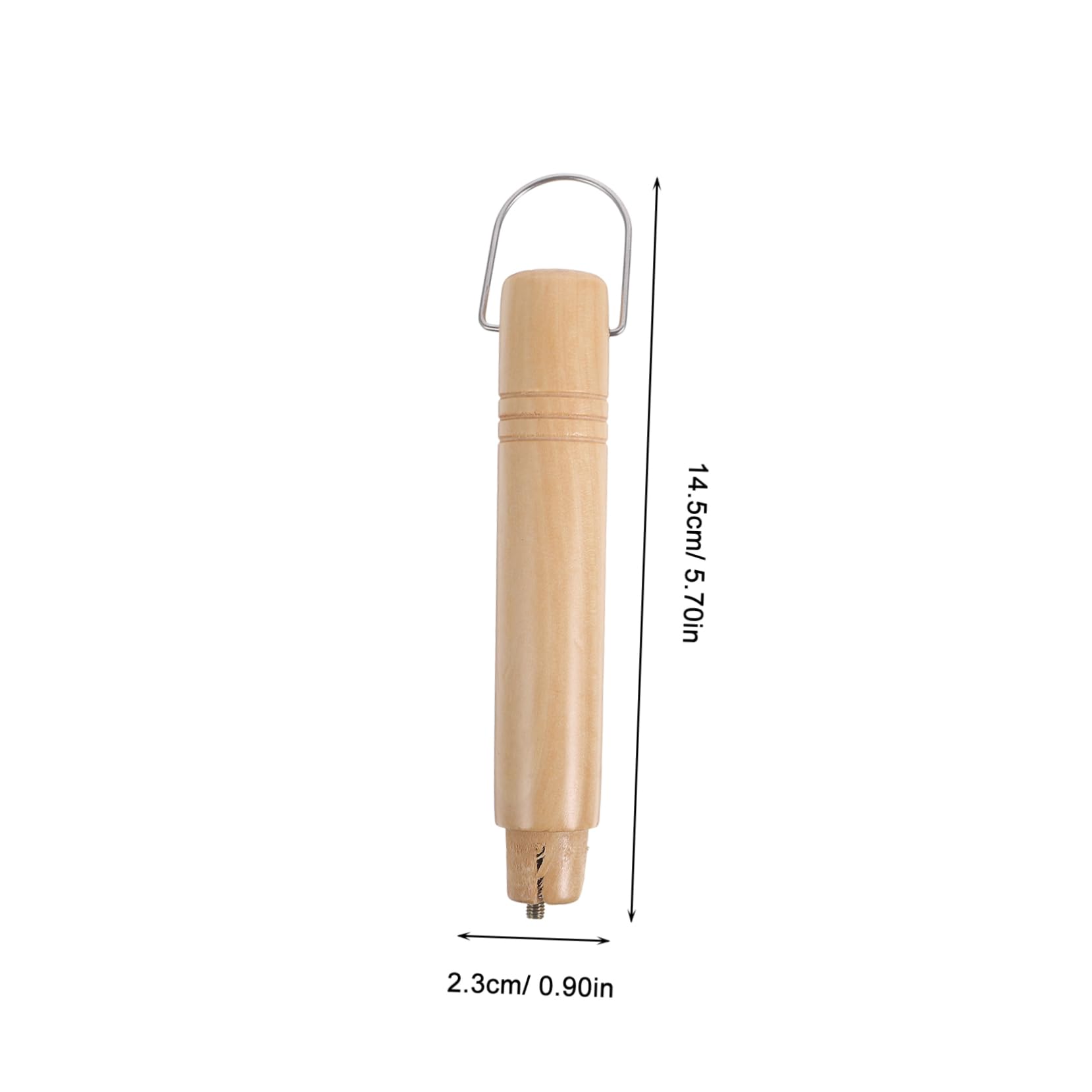 Poignée De Casserole Anti-Brûlure SHOWERORO - Support Ustensile Cuisine - Noir - 16 Cm