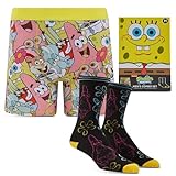 Handcraft Tom and Jerry Funny Boxers for Men Funny Mens Underwear Gifts for Men Boxer Briefs and Socks Gift Set