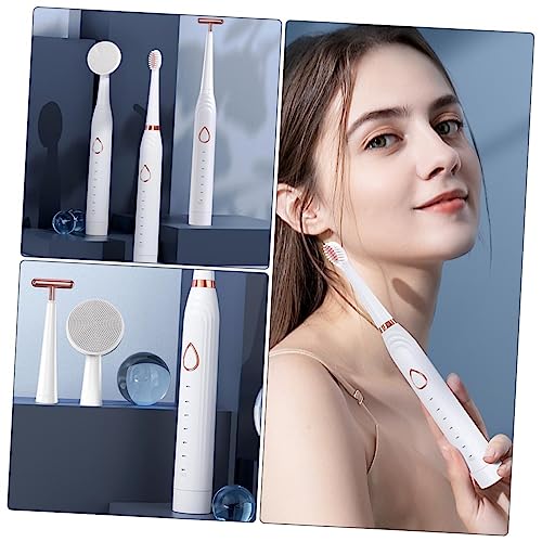 FOMIYES Elektrische Zahnbürste Gesichtsreinigungsbürste Tragbar Niedriger Bürste Aufladen Angenehme Intensität – Bild 5