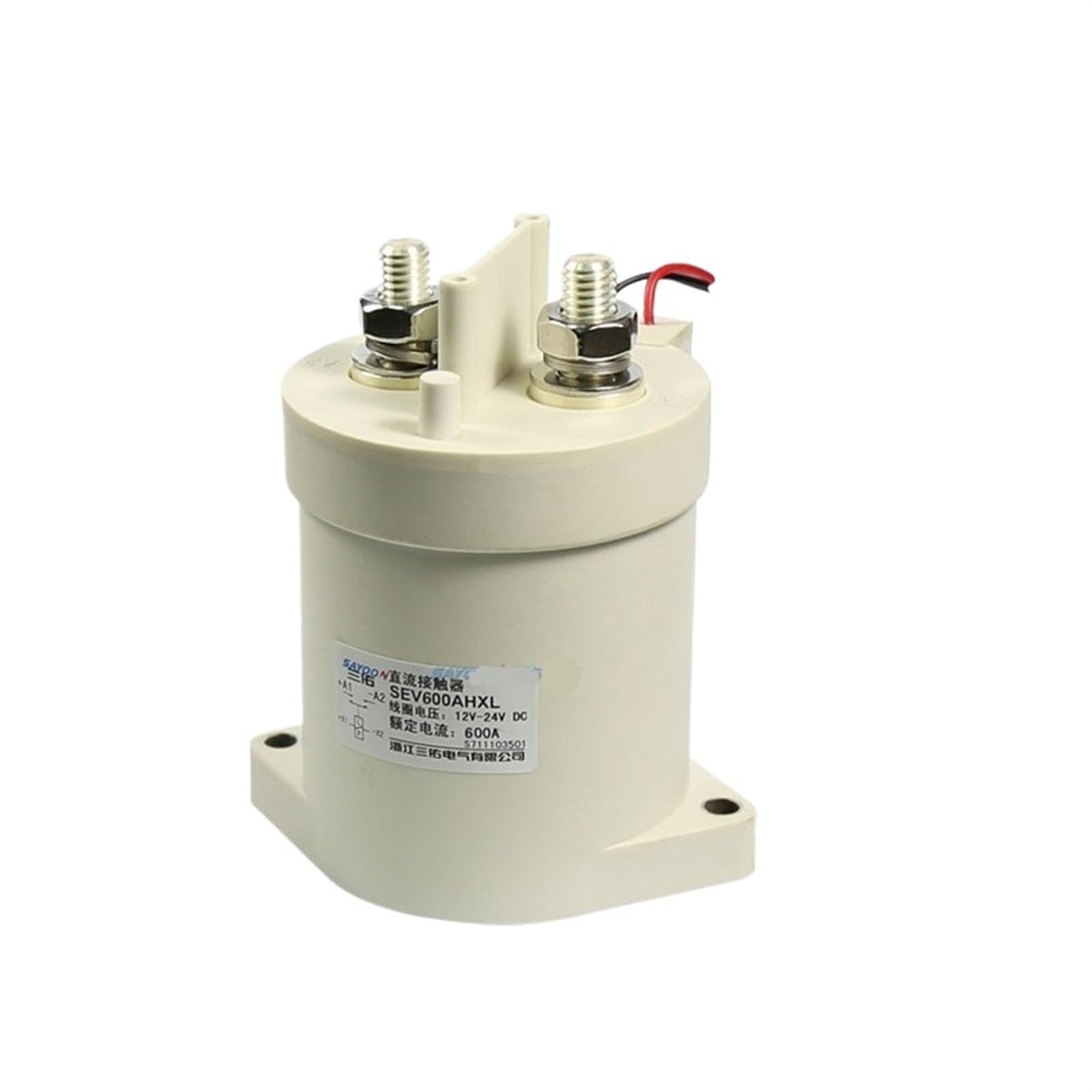 Contacteur CC haute tension SEV600ADXL pour relais de puissance 12V à 60V
