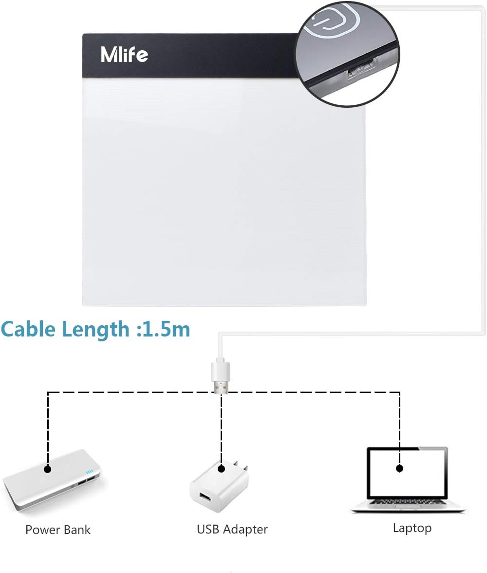 Flаѕh Dеаlѕ - 70% оƒƒ Mlife Flip Book Kit - A5 LED Light Box for Drawing and Tracing & 300 Sheets Animation Paper with Binding Screws for Flip Books A5 Flipbook Kit