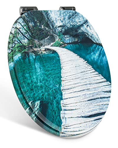 Xonic Design WC-Sitz - Premium Klo-Deckel - Toilettensitz mit...